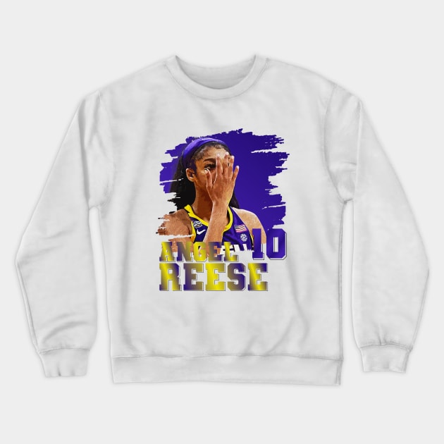 Angel Reese | 10 Crewneck Sweatshirt by Aloenalone